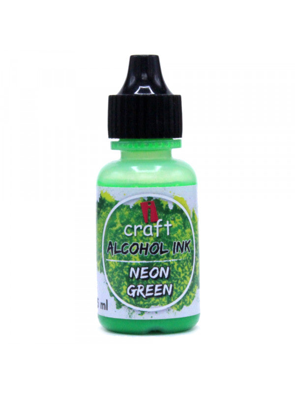 Icraft Neon Alcohol Ink-Neon Green