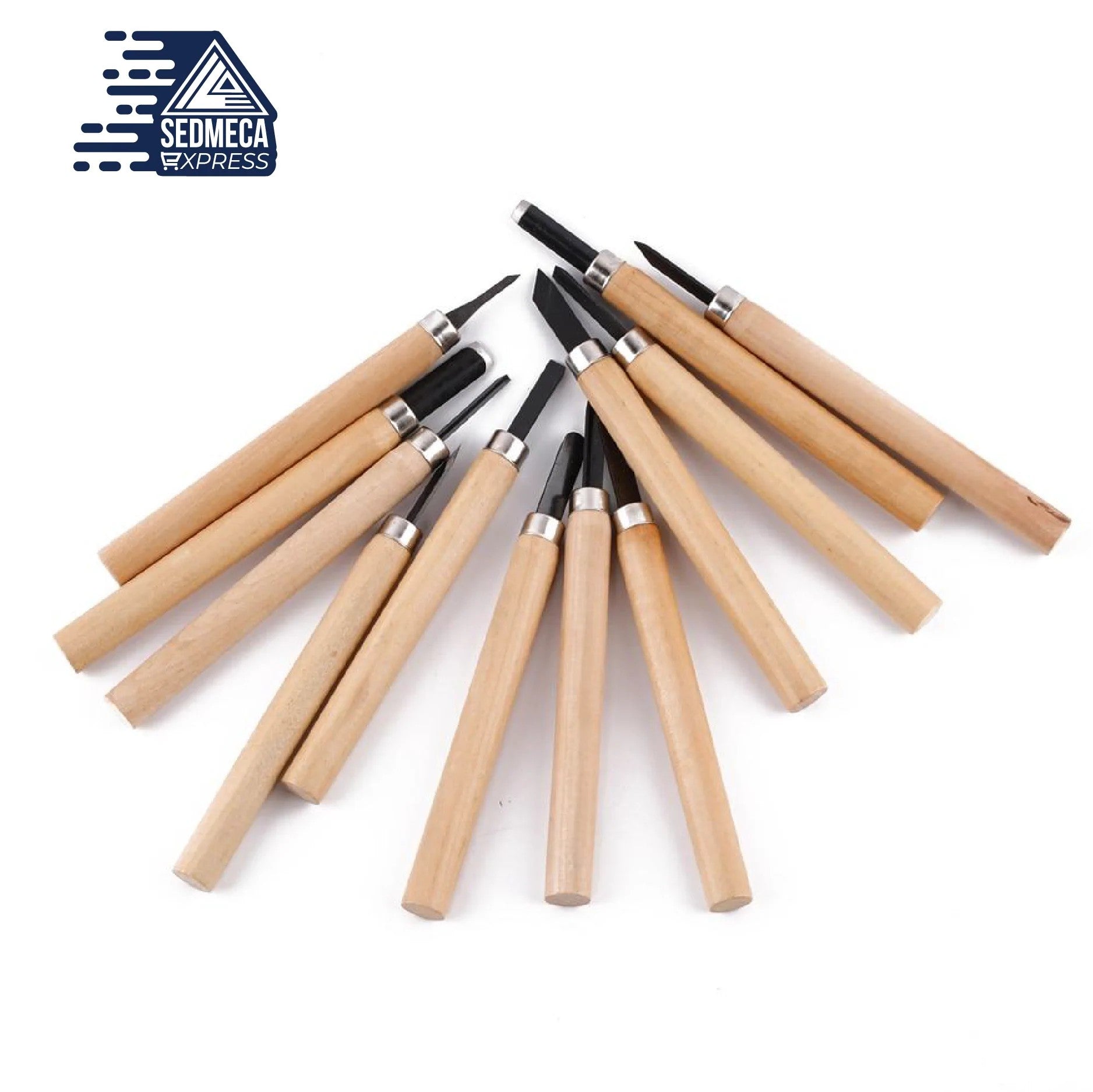 12Pc Wood Carving Tools