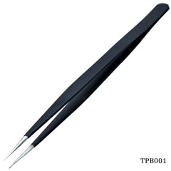 Tweezer Pointed Black Tpb001