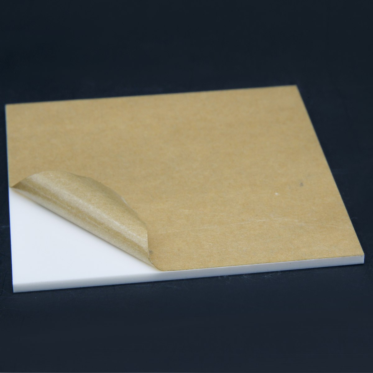 Acrylic Sheet White Square 3Mm 4 Inch Wapss44