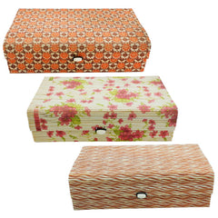 Bamboo Jewellery Box 3Pc Set J1002
