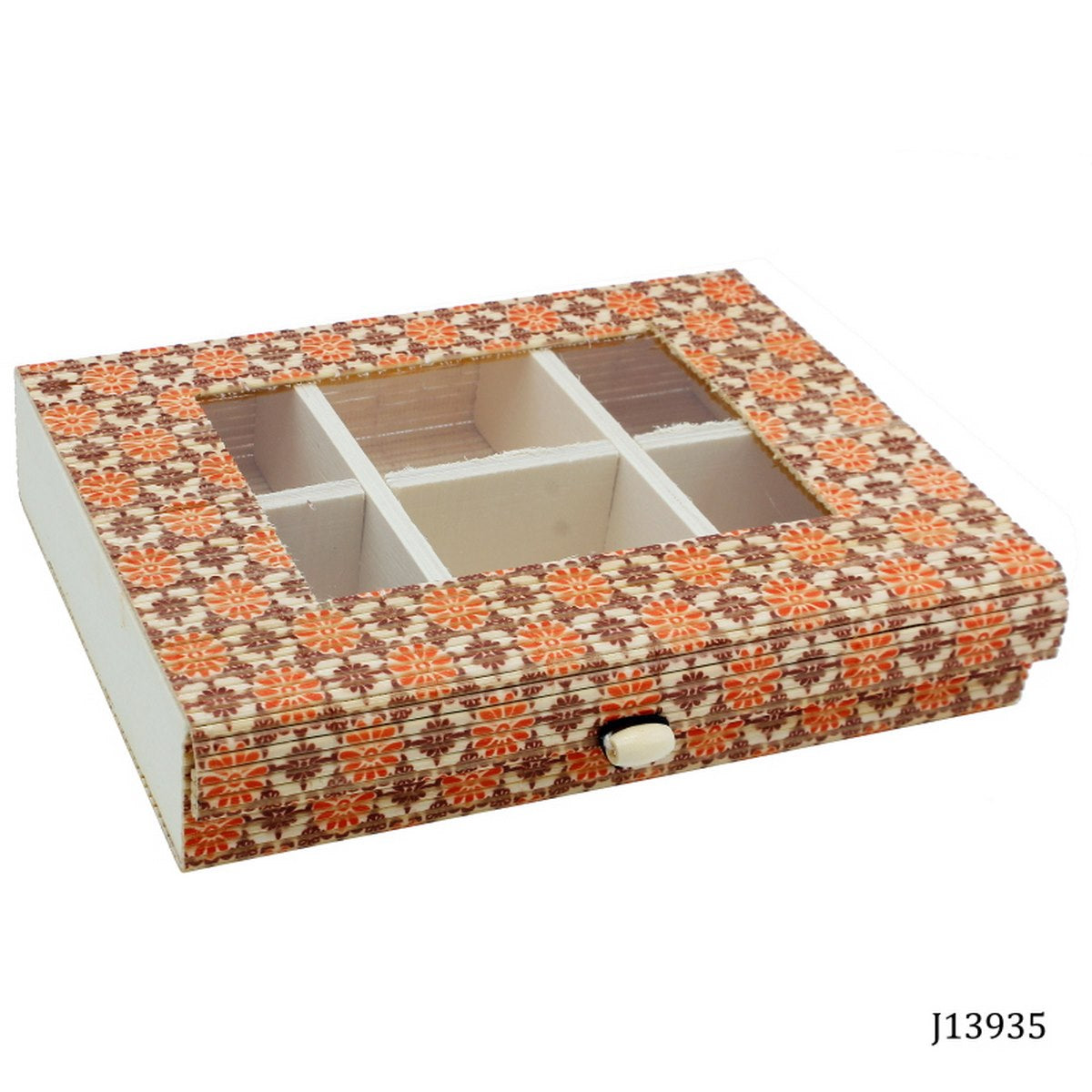 Bamboo Jewellery Box 8X5 J13935