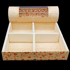 Bamboo Jewellery Box 8X8 J18X17