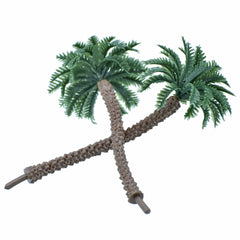 Artificial Miniature Coconut Tree Dark Green 7Cm 2Pcs Act-51