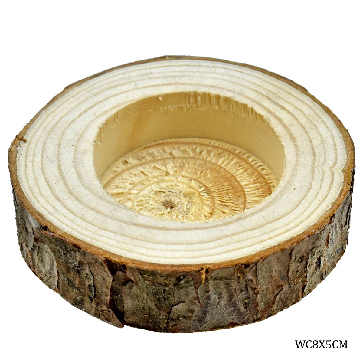 Wooden Candle 8.5X2Cm Wc8X5Cm