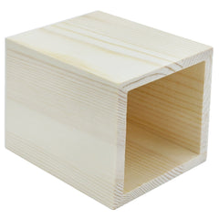 Wooden Pen Stand Plain Square Small Wpsp01