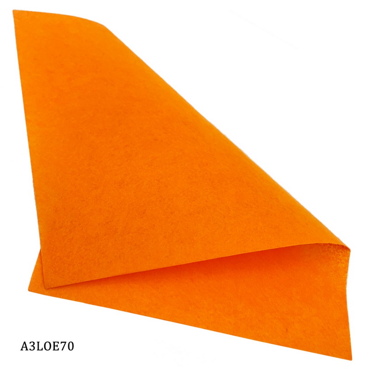 A3 Nonwoven Felt Sheet Light Orange 70 A3Loe70