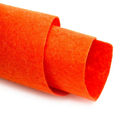 A4 Nonwoven Felt Sheet Dark Orange 70 Anfsdo70
