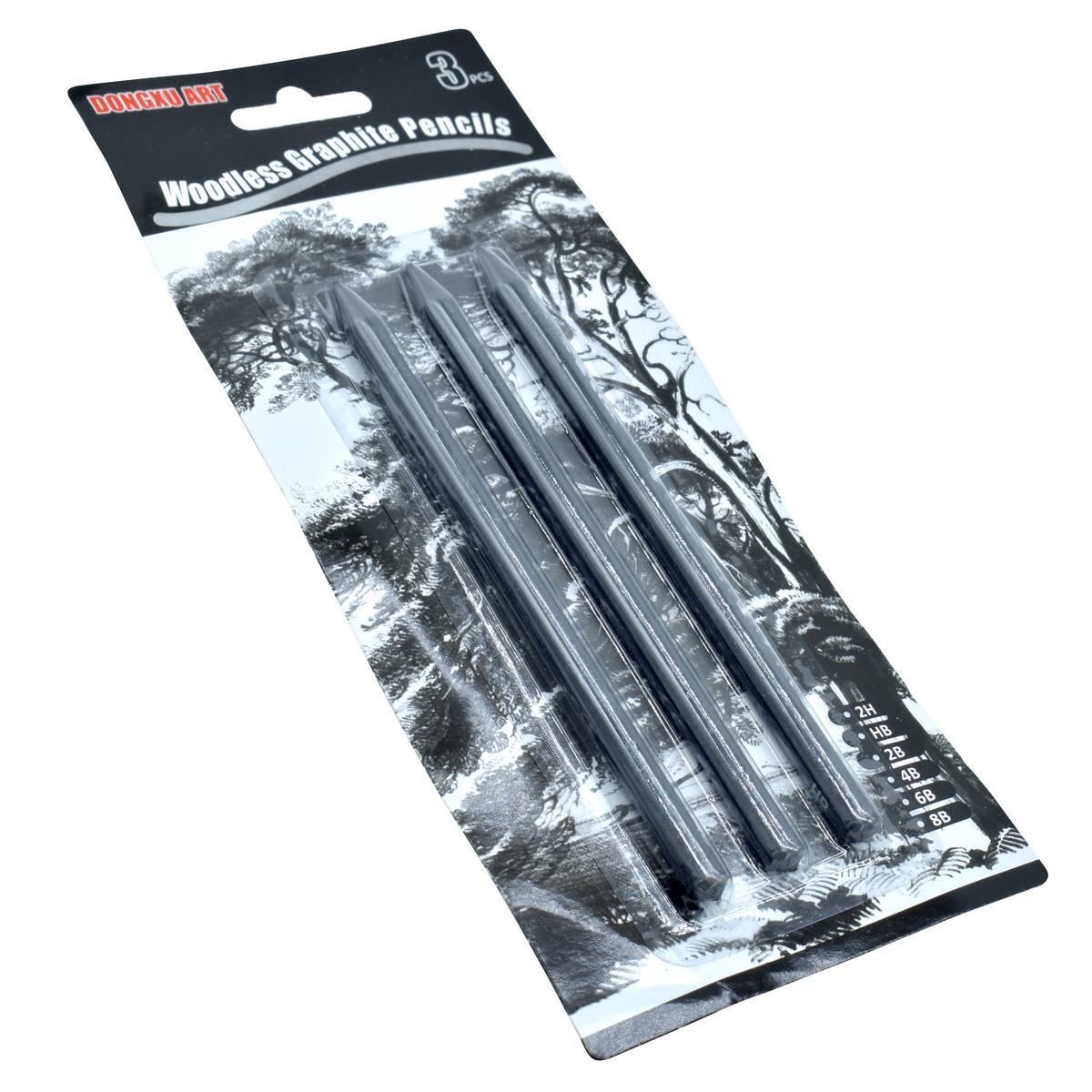 Woodless Graphite Pencils 3Pcs Dx201209