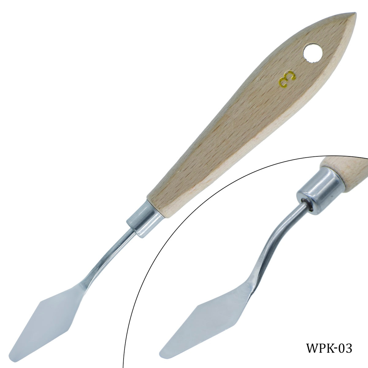 Wooden Painting Knife 03 Wpk-03