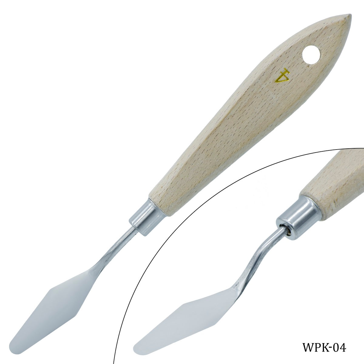 Wooden Painting Knife 04 Wpk-04