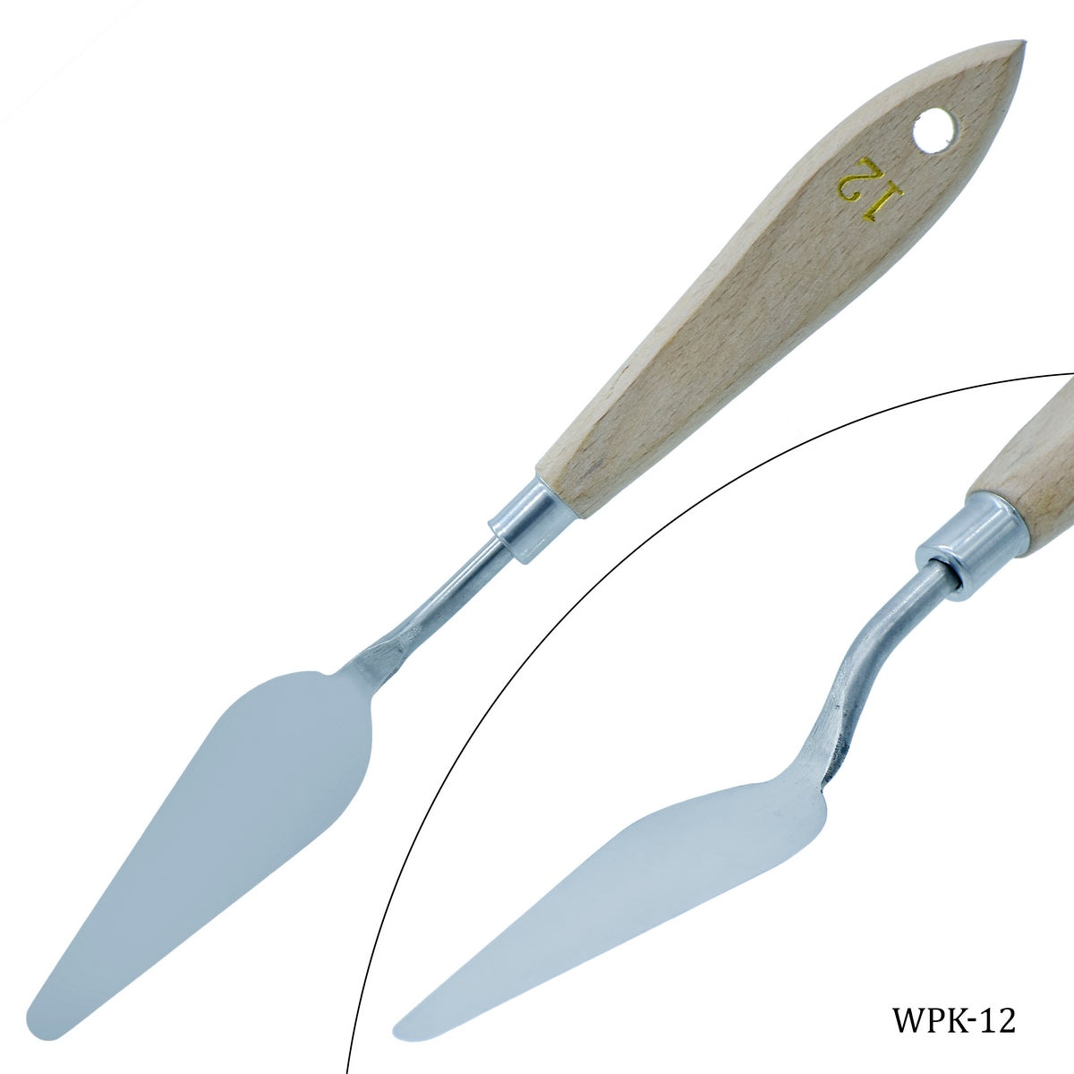 Wooden Painting Knife 12 Wpk-12
