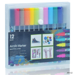 Acrylic Market Beautiful Line 12 Colour Am-12