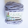 Baby Blanket Yarn Grey