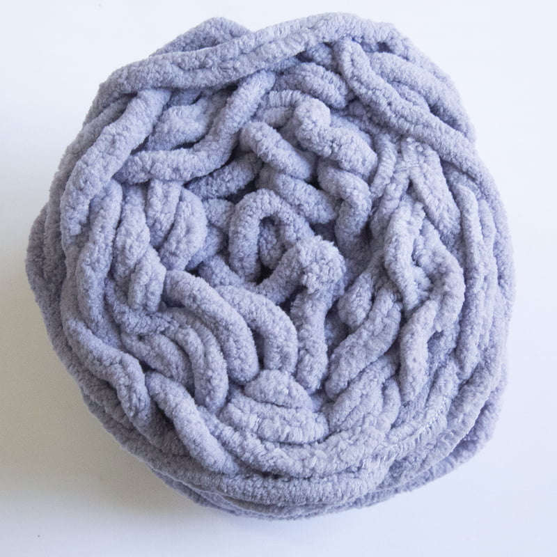 Baby Blanket Yarn Grey