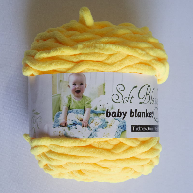 Baby Blanket Yarn Yellow