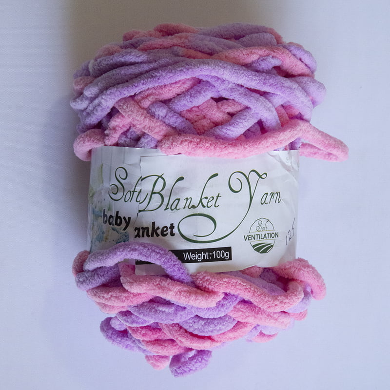Baby Blanket Yarn Multy Pink