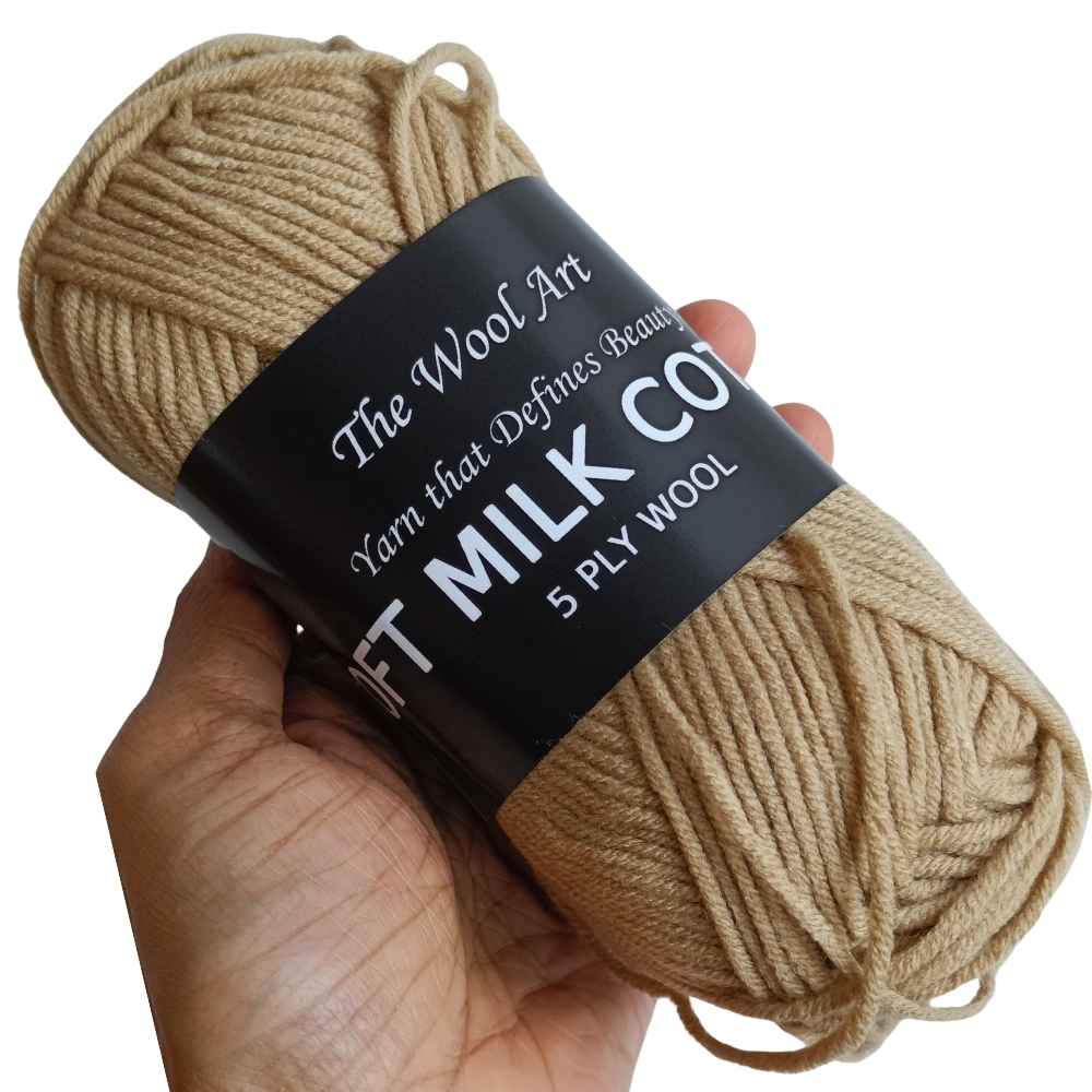 Milk Cotton 5Ply 50Gm
