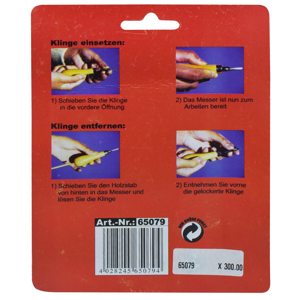Linolmesser Set Woodcut Knife Set 5 Set 65079