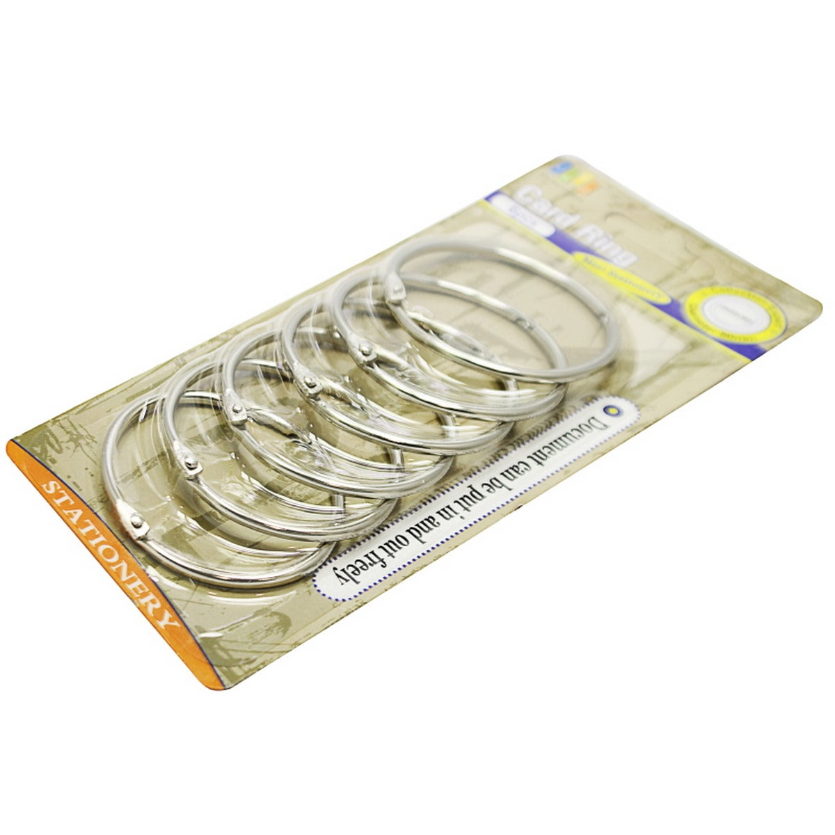 Book Ring 50Mm Jags 6Pcs Jagscr05