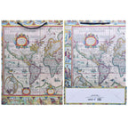 Jags Paper Bag Big Antique World Old Map B4 Jpbb01