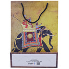 Jags Paper Bag Medium Decorated Elephant A4 Jpbm00
