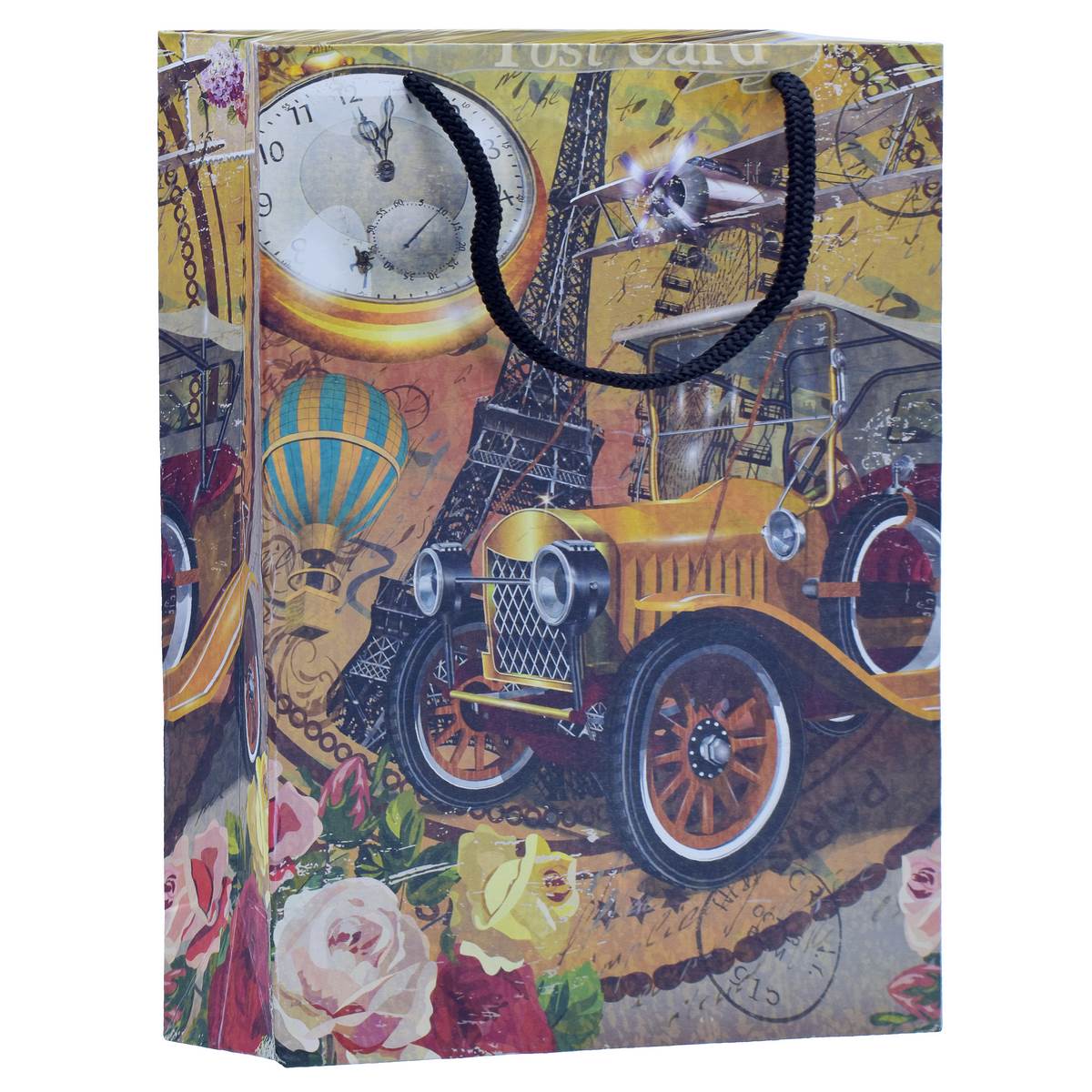 Jags Paper Bag Medium Paris Vintage Poster A4 Jpbm02