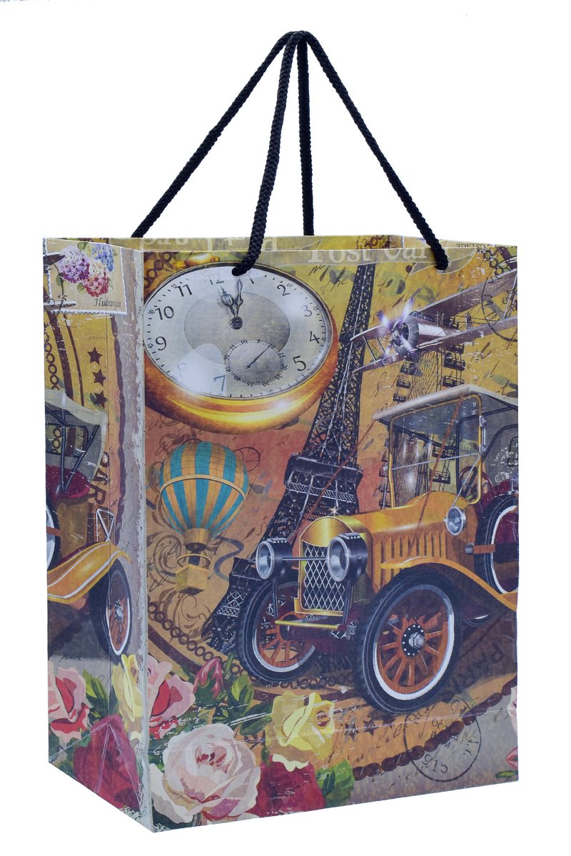 Jags Paper Bag Medium Paris Vintage Poster A4 Jpbm02