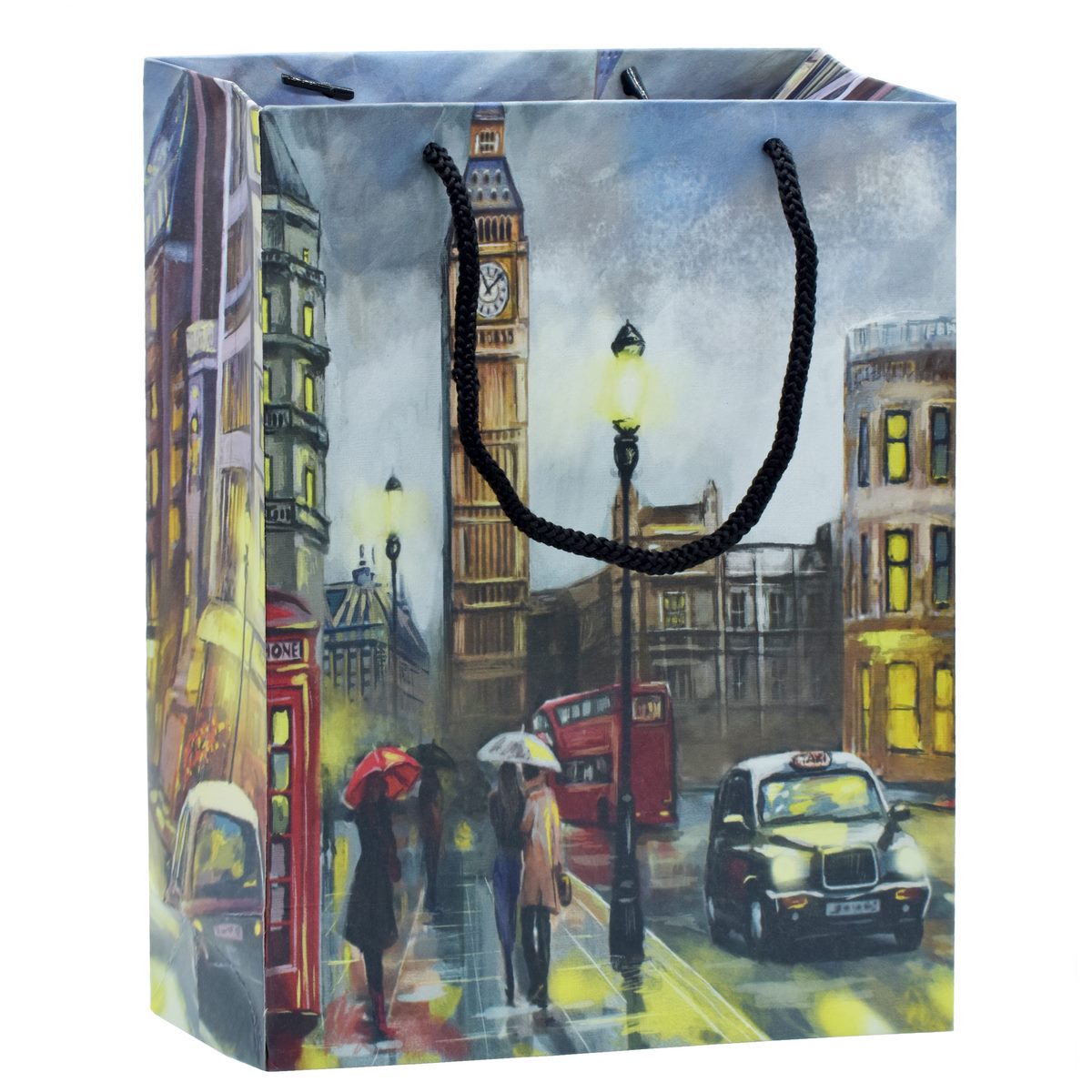 Jags Paper Bag Small Artwork Of Street View A5 Jpbs03