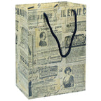 Jags Paper Bag Small Vintage Newspaper A5 Jpbs04