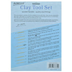 Craft Clay Tool Set 11Pcs Wooden Y-0001