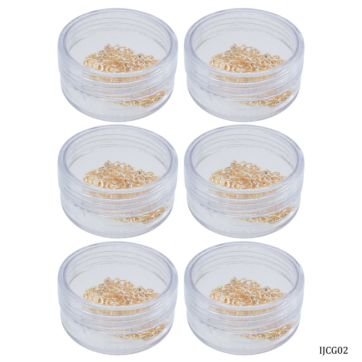 Imitation Jewellery Chain Gold 6 Pcs Set Ijcg02