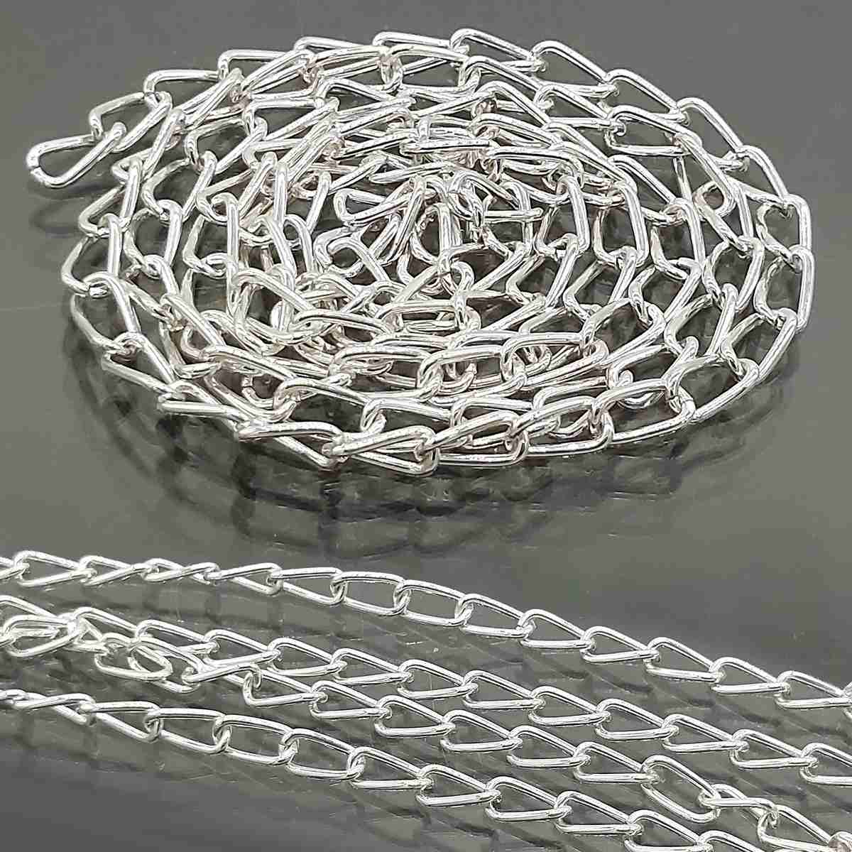 Imitation Jewellery Chain Silver 6 Pcs Set Ijcs01