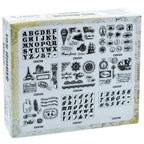 Craft Stamp Set Wonder Of World 6 Pcs Set Cssc03