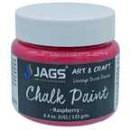 Jags Art Chalk Paint 4.4Oz 125ML Raspberry JACP09