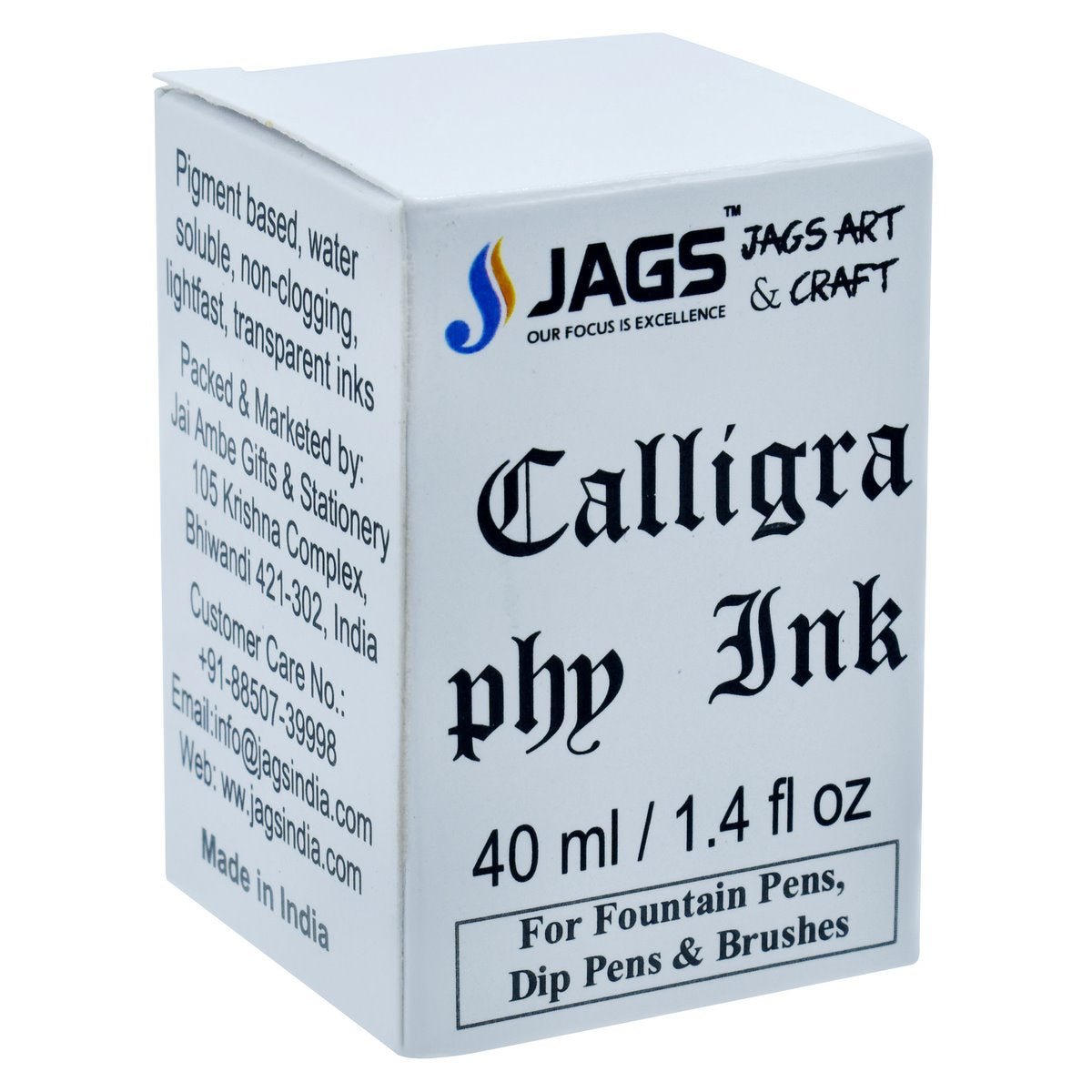 Jags Calligraphy Inks 40Ml Blue Jci401