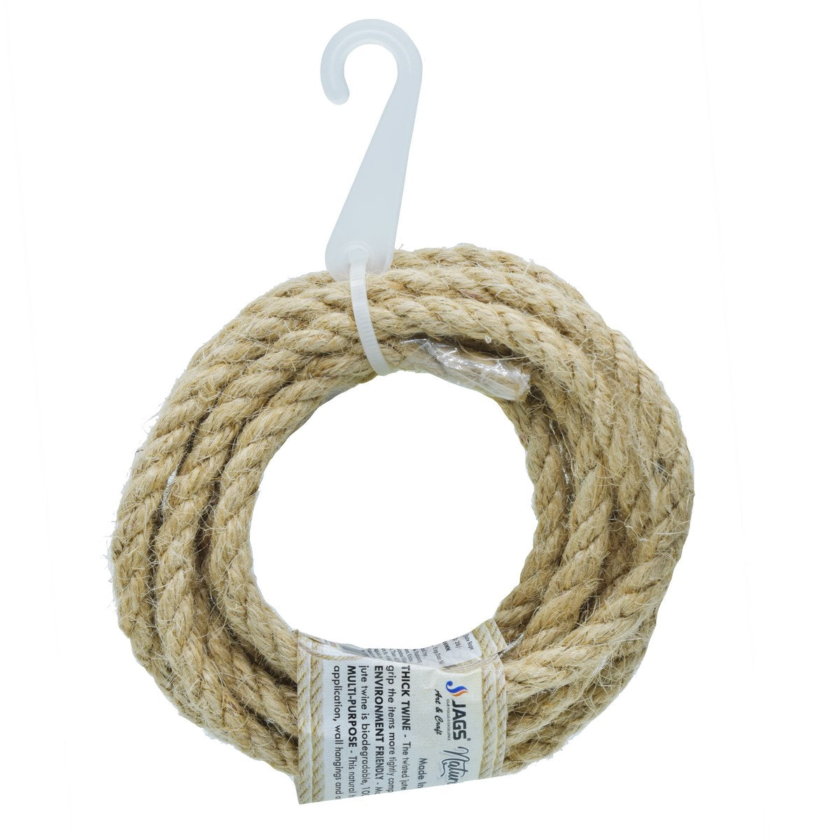 Jags Jute Rope 2 Meter 4Mm Jjr4Mm