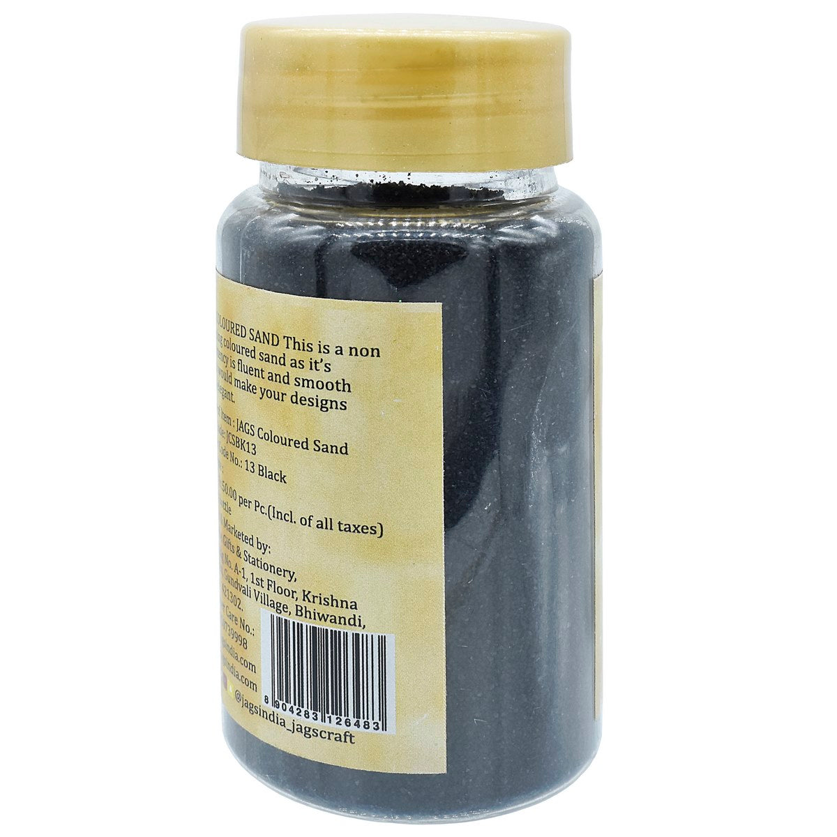 Jags Coloured Sand 160Gms Black No 13 Jcsbk13