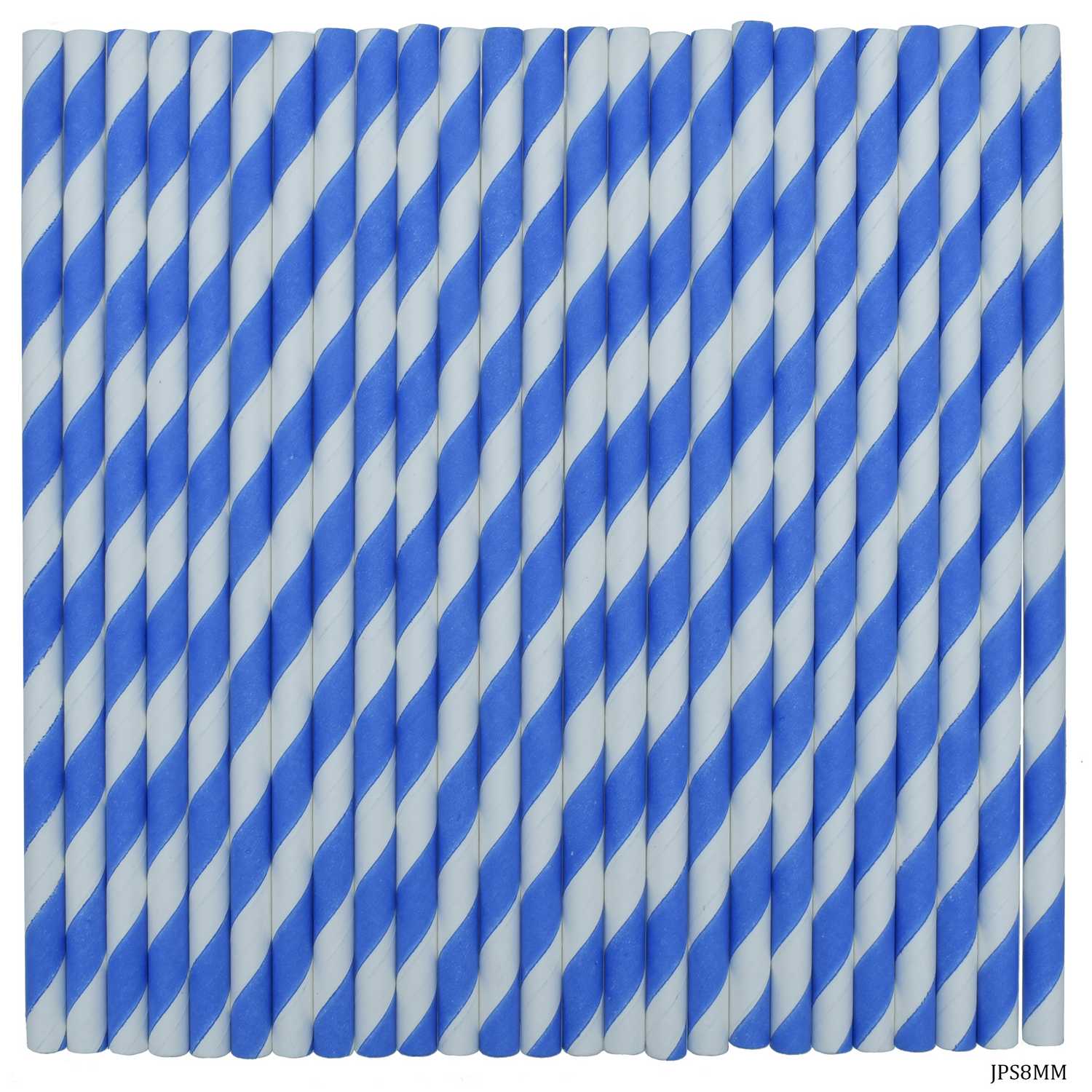 Jags Decorative Pipe Paper Straw 25Pcs JPS8MM