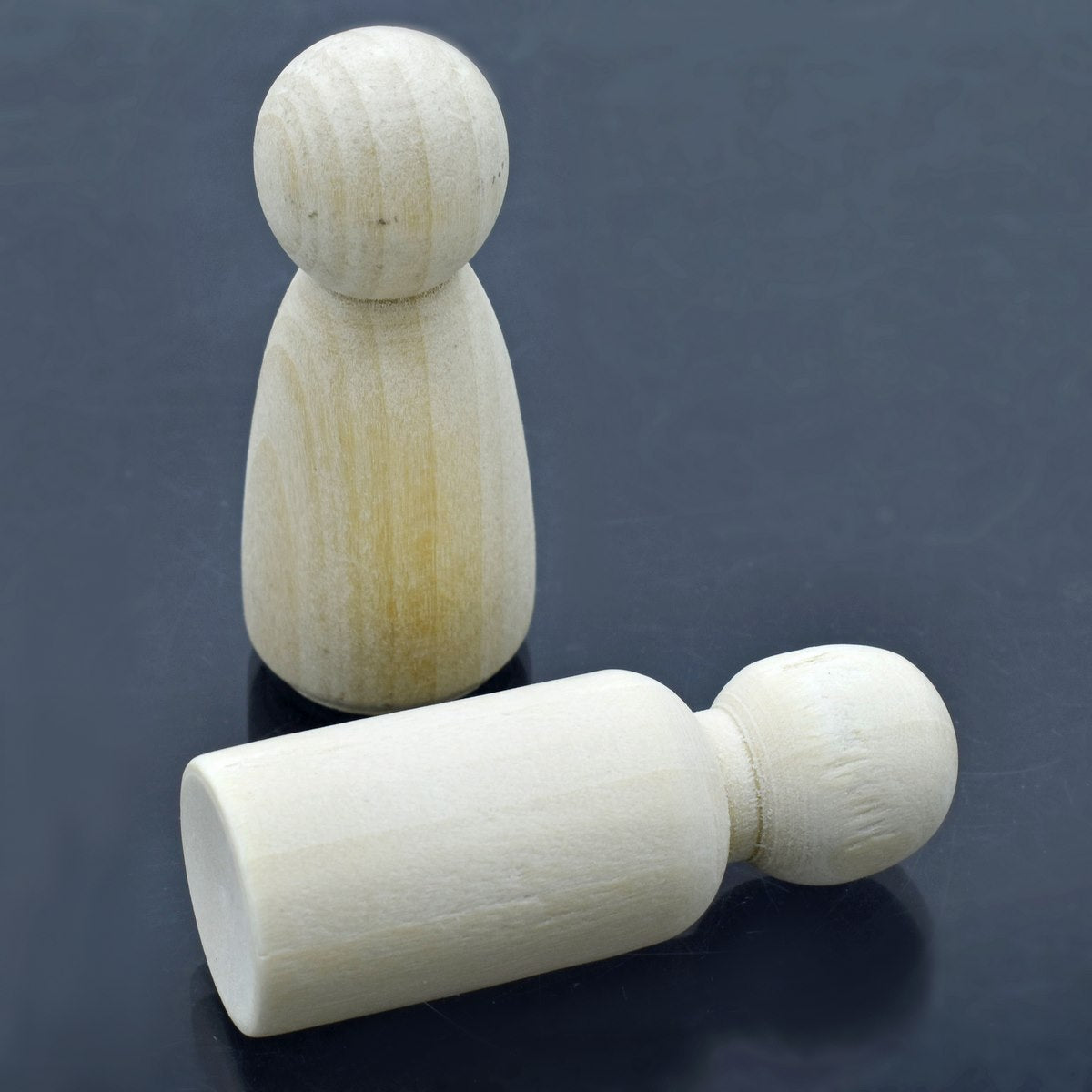 Wooden Doll Raja & Rani 2Pcs Wd53Mm