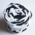 Baby Blanket Yarn Black & White Mix