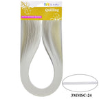 Quilling Strip 3Mm S/C 24 Off White 3Mmsc-24