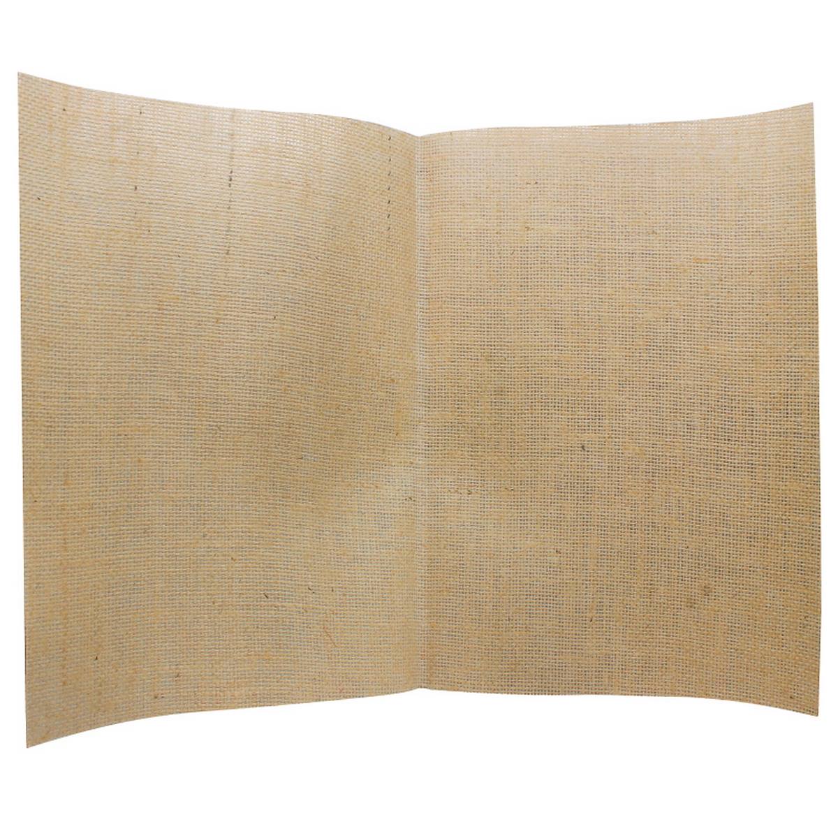 A4 Jute Sheet With Laminated 5Pcs A4Jswl