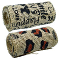 Jags Jute Roll Lace Jut Colour Print 3Inch Jjr3-15