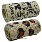 Jags Jute Roll Lace Jut Colour Print 3Inch Jjr3-15