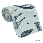 Jags Jute Roll Lace Off White Print 3Inch Jjr3-16