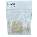 Jags Jute Roll Jute With Lace 2 Side 3Inch Jjr3-17