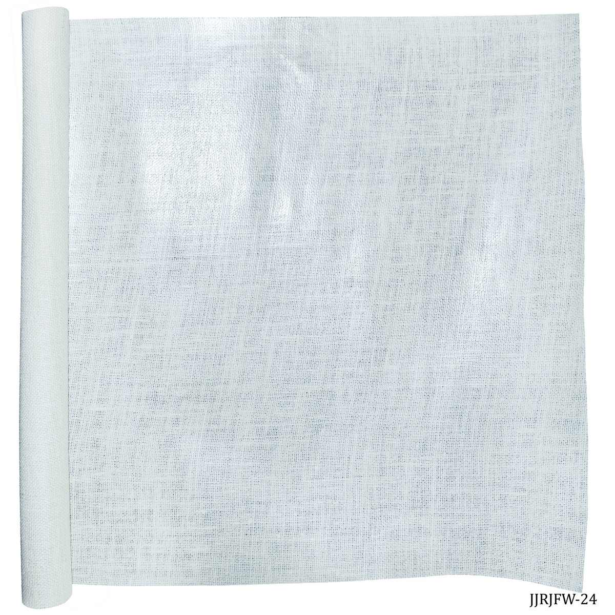 Jags Jute Roll Jute Of White 24 X 39Inch Jjrjfw-24