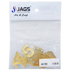 Acrylic Numberical For Clock Gold 12 Pc Set An1T00