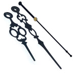 Clock Hands Set Medium Black Monalisa Ch05Bk